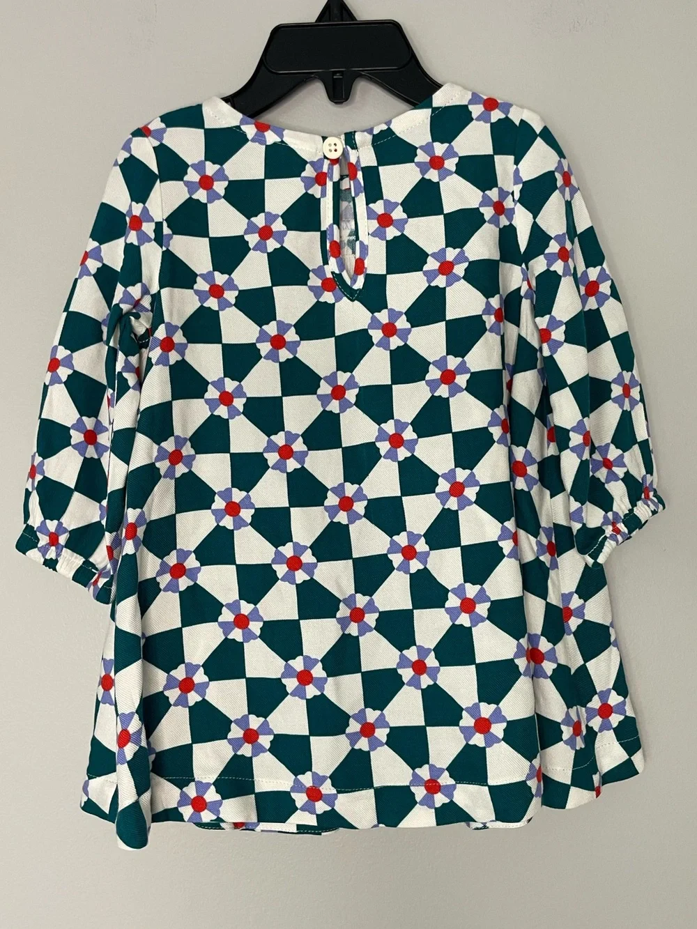 Hanna Andersson Baby Checkerboard Woven Dress